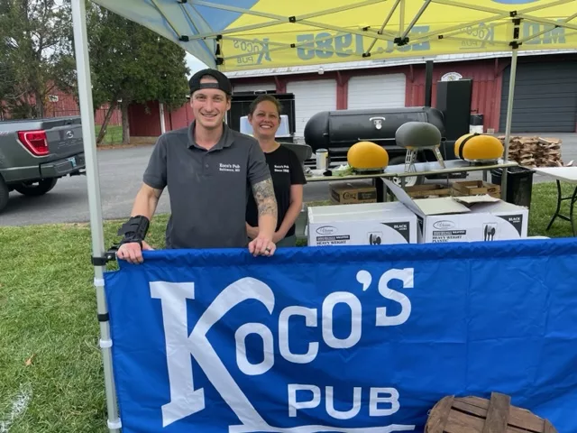 Koco's Pub tent at the Maryland Crabcake Festival